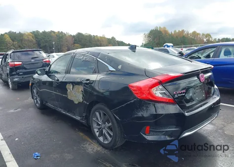 2019 Honda Civic Ex from USA, damaged, VIN 19XFC1F34KE000327